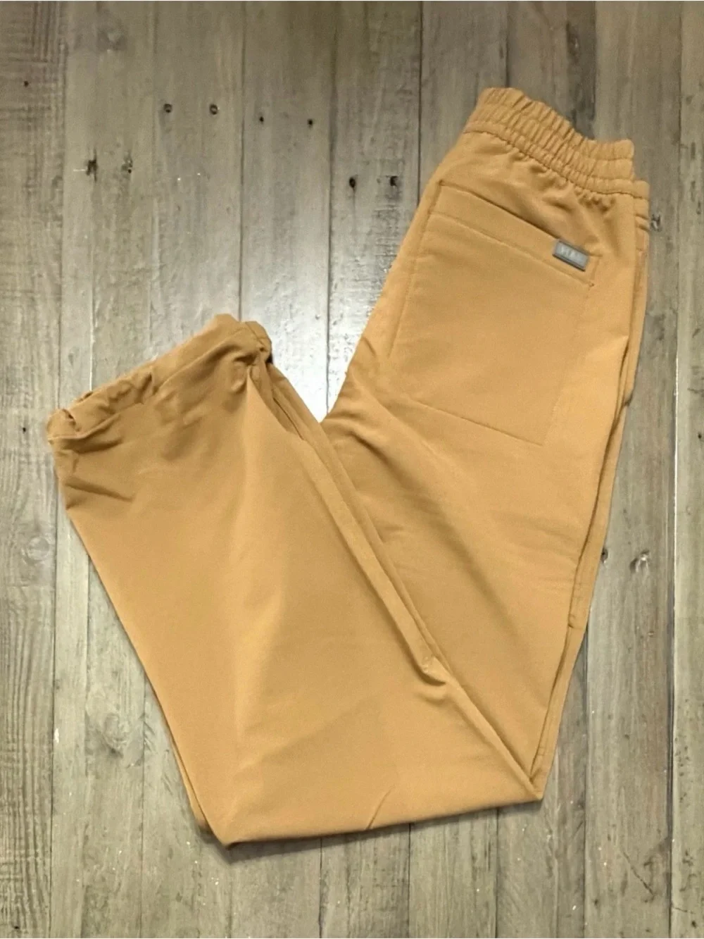 NWT FIGS Men Indestructible Cargo Scrub Pant Earth Tan Brown Ripstop XS Regular